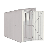 LITTLE ONE 4’ x 8’ x 8’ Half Pitch Garden Shed 